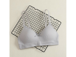 ÁO NGỰC SAKI DỆT 369 - XÁM ÁO NGỰC SAKI DỆT 369 - XÁM